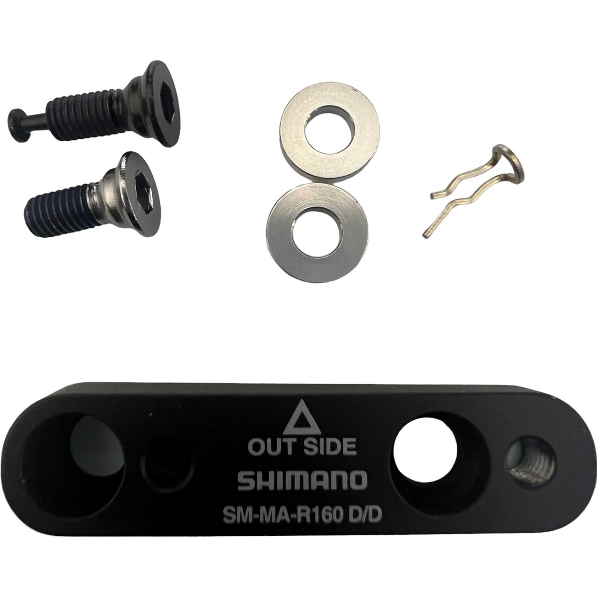 SHIMANO - ABCM SHIMANO Road Disc Brake Adapter SM-MA-R160D/D Flat to Flat