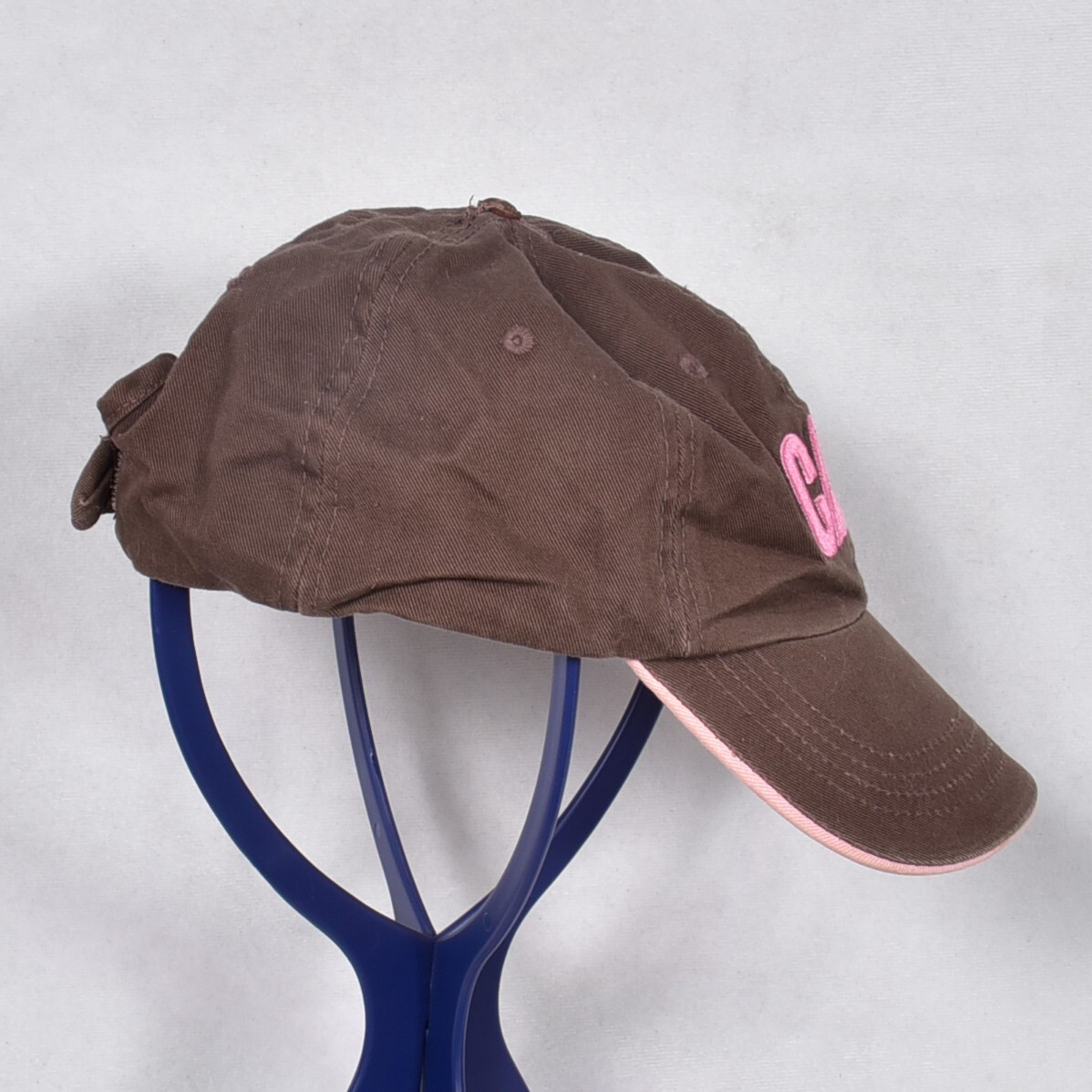 Cat Caterpillar Adjustable Baseball Cap Brown and… - image 6