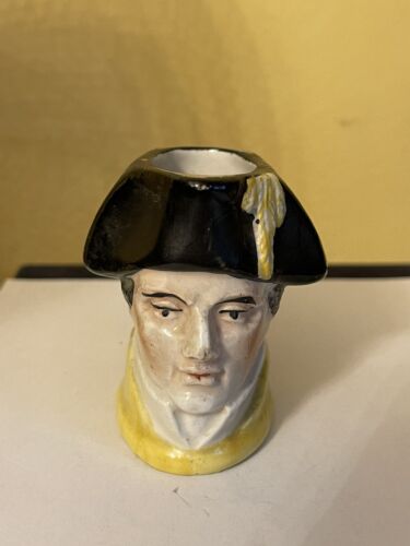 Vintage Or Older Napoleon Character Porcelain Cream Jug 7cm Tall - Picture 1 of 6
