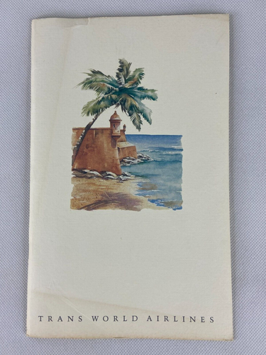 Trans World Airlines TWA Ambassador Service Menu Lot Of 3 - Picture 2 of 5