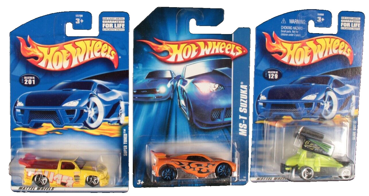 3 Hot Wheels Sealed 2000 Super Tuned Slide Out Ms-T Suzuka