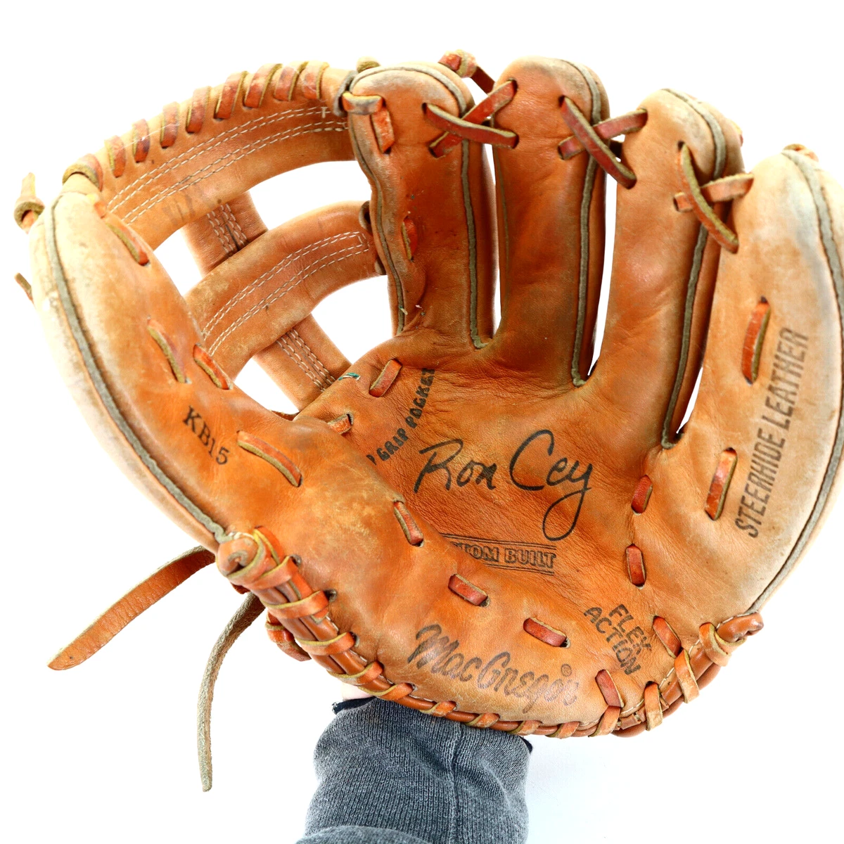 Steerhide leather on sale baseball glove