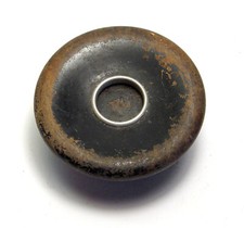 Große Sprecher-Muschel zu Uralt Telefon-Hörer / Handapparat, 78 mm Durchmesser