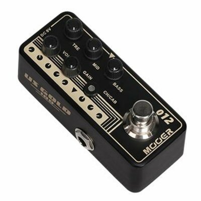 Mooer Micro 012 US Gold 100 Preamp Pedal, MMPA12