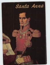 Postcard General Antonio Lopez de Santa Anna
