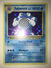 Pokémon TCG Poliwrath Evolutions 25/108 Holo Holo Rare LP/NM