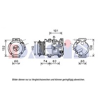 Kompressor Klimaanlage Passend FüR Toyota RAV 4 III Camry Stufenheck