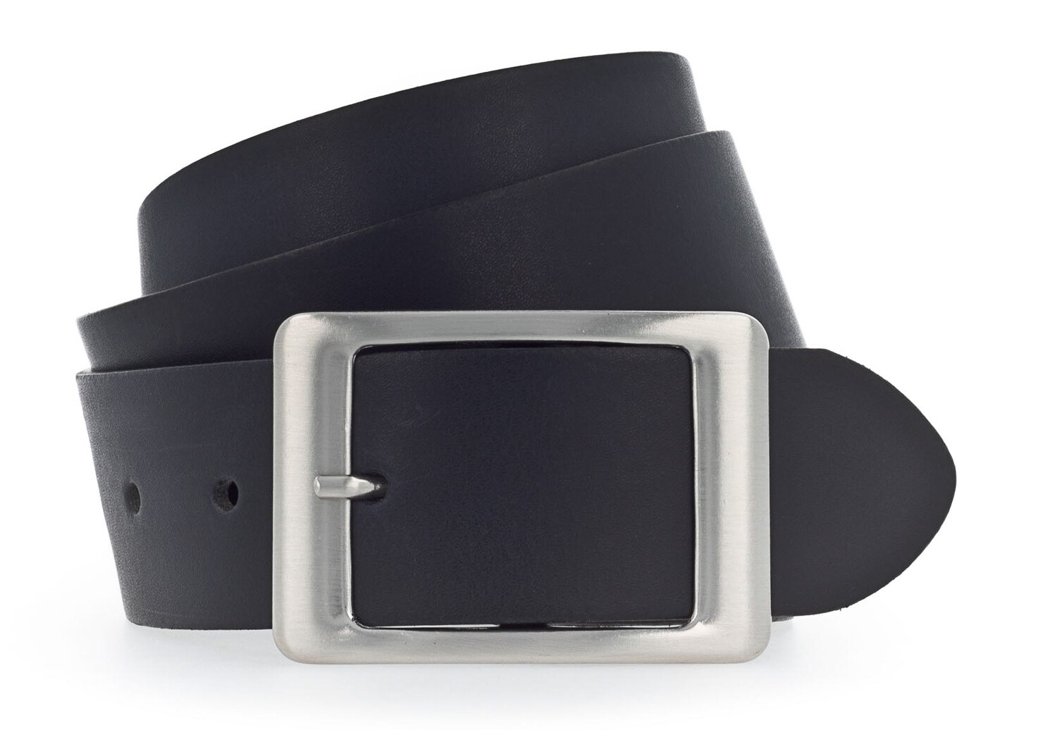 Vanzetti 40mm Leather Belt W85 Nightblue