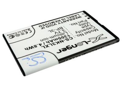 Akku für Nokia 303 603 Asha 303 BP-3L 1300mAh NEU