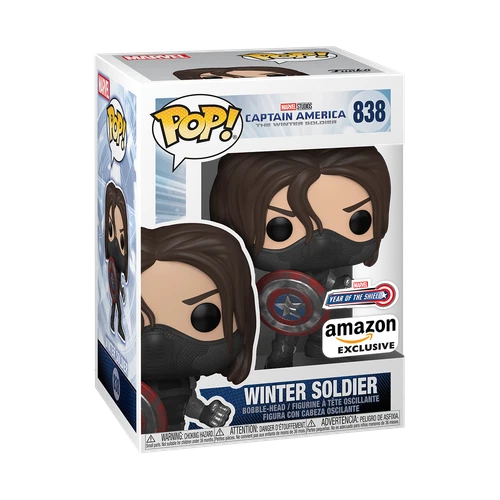 Funko Pop! Vinyl: Marvel - Winter Soldier - Amazon (Exclusive) #838