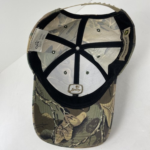 Cappello/Berretto Mimetico Snapback Regolabile John Deere - Foto 7 di 10