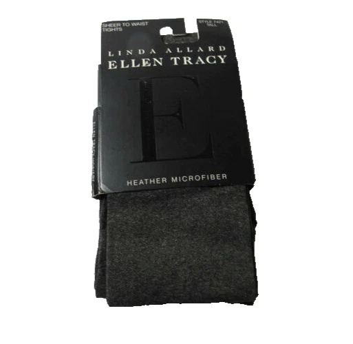 复古高透明腰紧身衣 Linda Allard Ellen Tracy 7421 黑色 Heather — 第 3/4 张图片