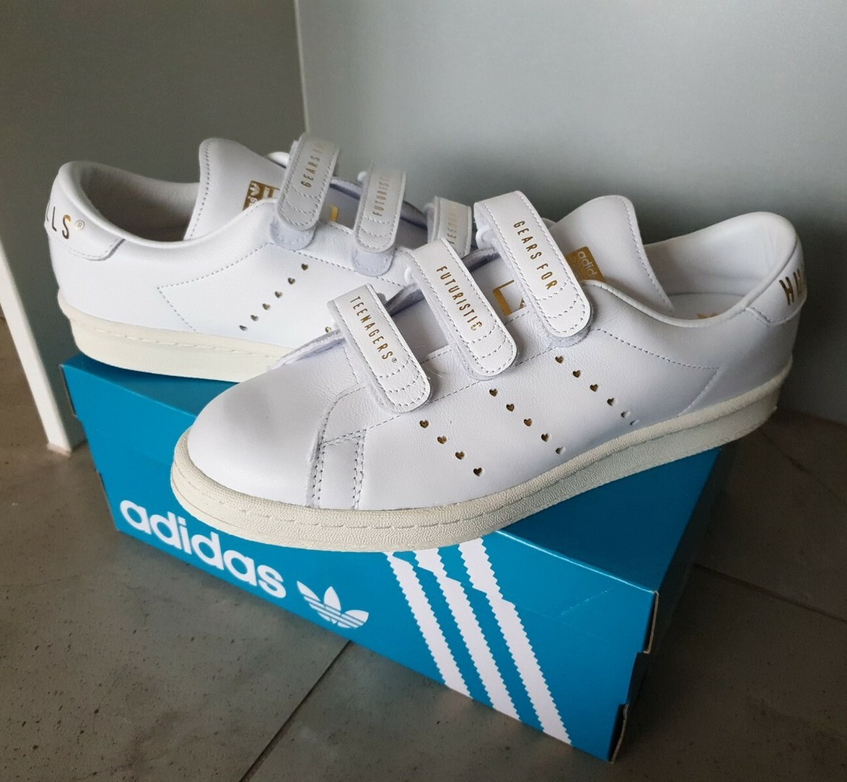 Adidas x Human Made Unofcl HM Superstar 80s white 9.5 Stan smith Ultra Boost 9 | eBay Australia