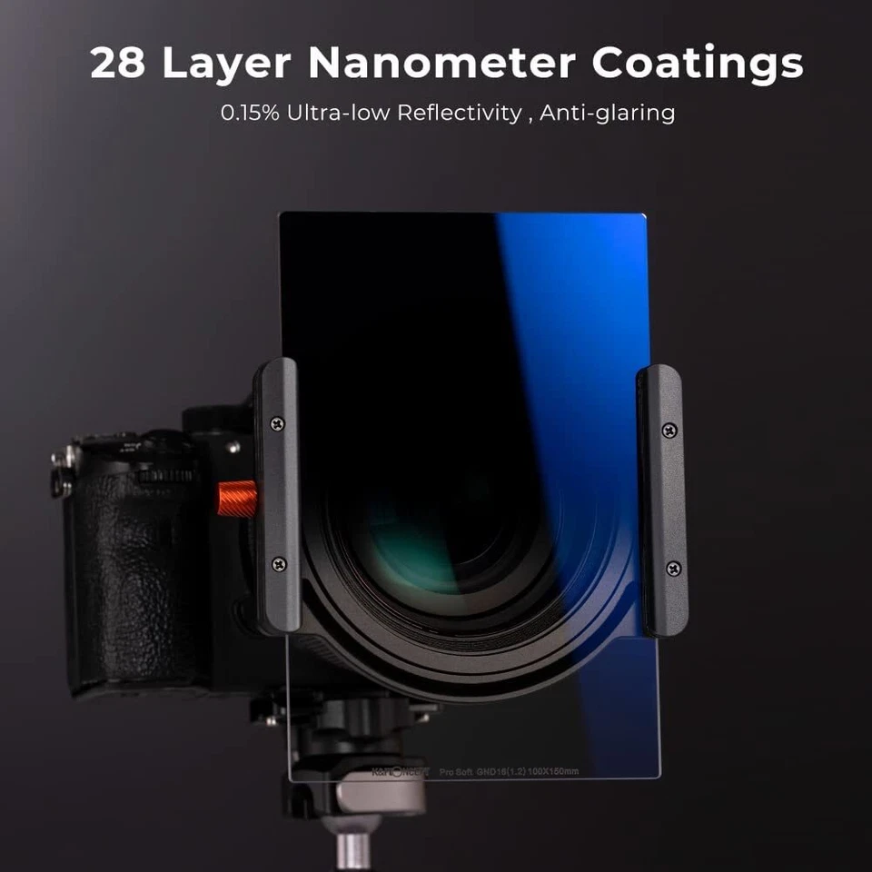 K&F Concept 100*150mm Square GND16 Soft Graduated Grad Neutral Density Filter - Image 3 of 4