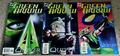 Green Arrow Vol 2 #1, 2 & 3 VF First Printings Apr-Jun 2001 Kevin Smith DC