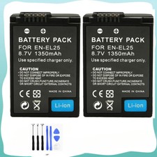 2x EN-EL25 Battery for Nikon Z50 Z 50 Z FC Mirrorless Z Series Digital Camera