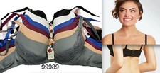 New 6 Womens Ladies Lace Solid Color Gentle PUSH UP Bra Full Cup BC 99989