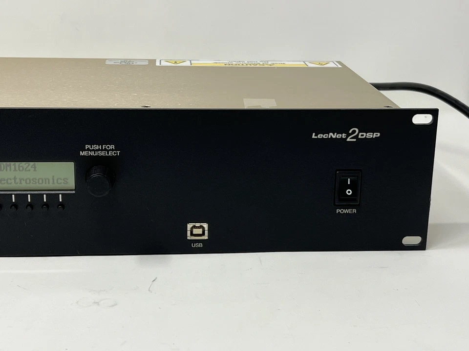Lectrosonics DM1624 DSP Matrix Mixer & Power Supply - Image 4 of 4