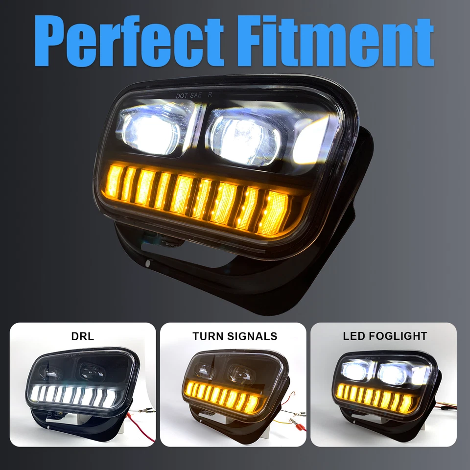 Luces antiniebla LED para camioneta Dodge Ram 1500 2500 3500 2009-2018 luces de parachoques Foto 2 de 4