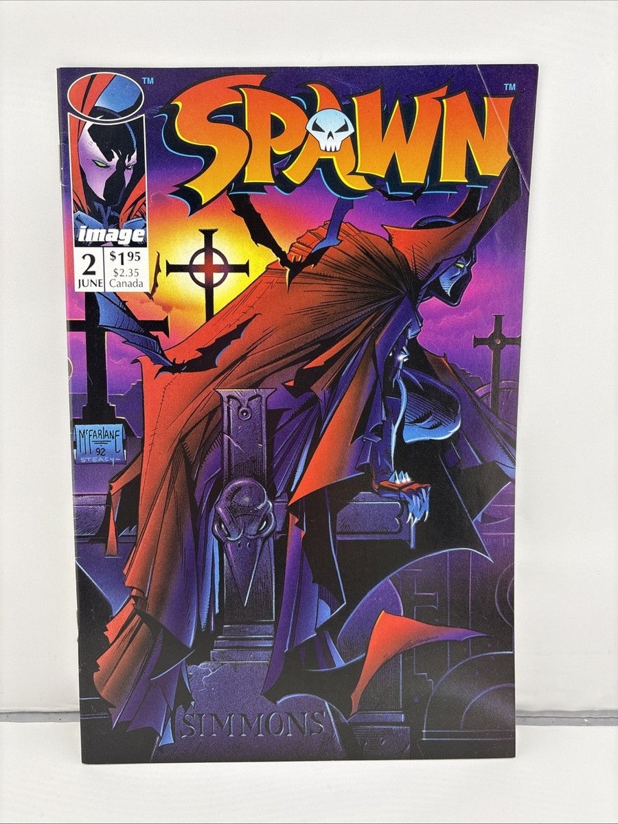 Spawn #2 Image Comics 1992 Todd McFarlane 1st Appearance of The