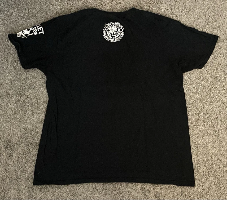 Camiseta NJPW ROH Bullet Club Hangman Adam Page Talla Grande (Usada) Foto 2 de 4