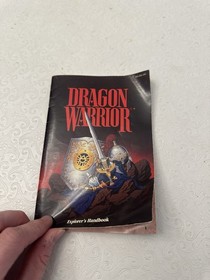 DRAGON WARRIOR  (Nintendo NES) Game Cartridge, Handbook, Map, Poster, Guide