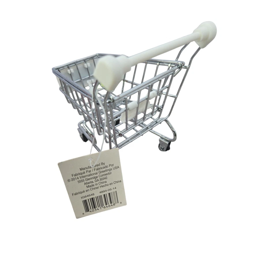Studio 18 Shopping Cart Panier Cesta De La Compa Miniature - Image 2 of 4