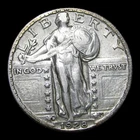 1928-D Standing Liberty Quarter Silver ---- Stunning Condition Coin ---- #KK627