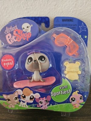 RARE 637 Seal Pup Sportiest Realistic Eyes Littlest Pet Shop 2008