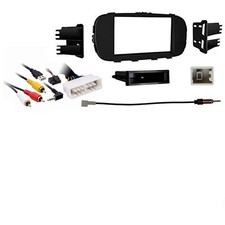 Fits Kia Soul 2017-2019 Metra Single Double DIN Dash Kit w Harmony Radio Harness