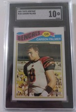2003 Topps Carson Palmer #186 SGC 10