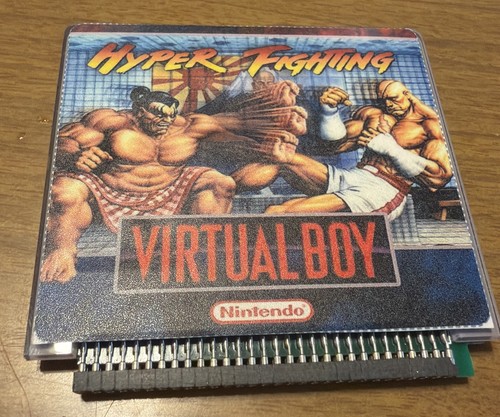 Hyper Fighting Nintendo Virtual Boy Game loose cartridge only Tested Working New