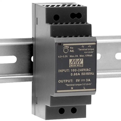 MeanWell Serie HDR-30 30W DIN-Rail Hutschienen-Schaltnetzteile 5/12/15/24/48 VDC