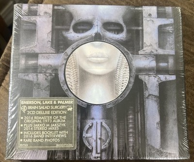 Emerson, Lake & Palmer Brain Salad Surgery CD Deluxe Album, 2-Disc Set 2016 New!