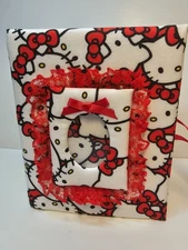 Hello Kitty Photo Album -Holds 100 4x6 Photos - Handmade