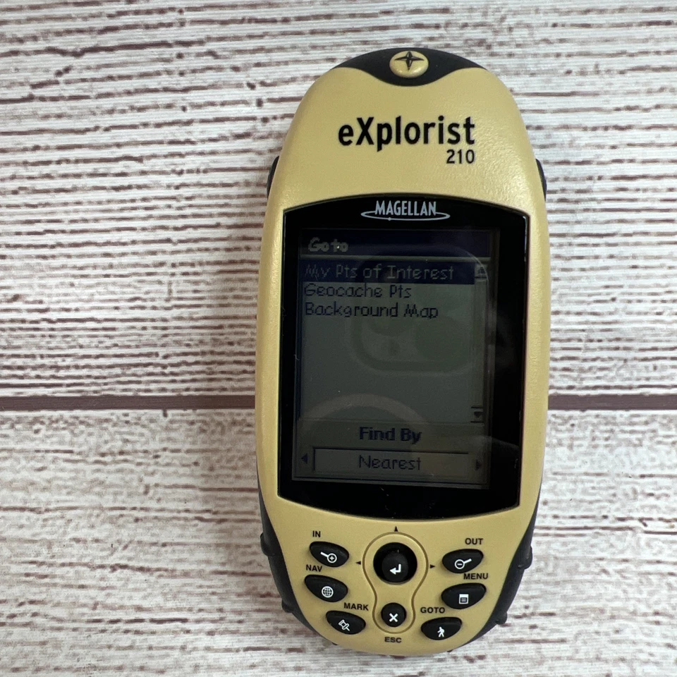 Magellan eXplorist 210 Handheld GPS Unit Waterproof Hiking geocaching portable - Image 3 of 4