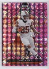 2024 Panini Mosaic Pink Camo Mosaic Prizm David Njoku #54 bn5