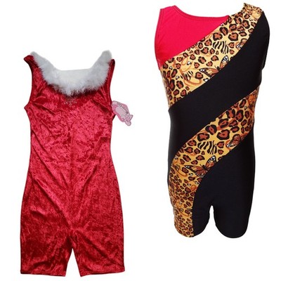 Set of 2 GIRLS DANCE/ GYMNASTIC Size M : TALENT TALE  Biktard and Moret Biketard