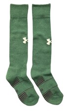 Under Armour Youth Team Over The Calf Socks Performance Green 1 Pair YLG