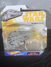 Hot Wheels Mattel Star Wars Solo Millennium Falcon w/ Flight Stand MOC