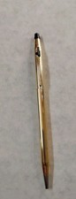 Cross 10K Gold Filled Ballpoint Pen Aerotek Logo Vintage USA #66