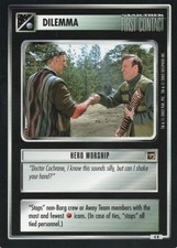 Star Trek TMP The Motion Pictures Hero Worship CCG BB Card