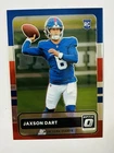 2025 Donruss Optic Jaxson Dart RC 2015 Retro #2 New York Giants Rookie