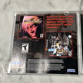 Fatal Fury Mark of the Wolves (Sega Dreamcast, 2001) Excellent Complete