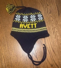 2014 The Avett Brothers Navy Knit Hat - Scott and Seth Brand New Sold Out! Rare!