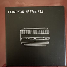 TTartisan AF 27mm F2.8 Autofocus Lens For Fuji X Mount Camera X-T10 X-T2 X-T20