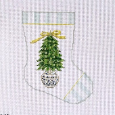 Trim the Tree Ornament Canvas Bauble Stockings - Dogwood Hill by Holly Hollon