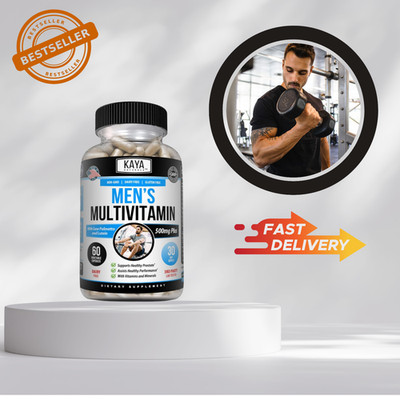 Multi Vitamin for Men 60ct Mens Prostate Multivitamin Multimineral Daily for US