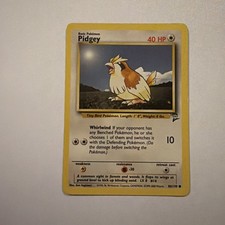 Pokémon TCG Pidgey Base Set 2 Unlimited Common Card 86/130