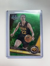 RARE! | 23-24 Bowman U. Chrome Sapphire Edition | Caitlin Clark #34 Green 53/99